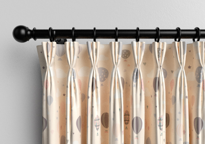 Balloon Festival, Soft Cream - Made to Measure Curtains - Image 11